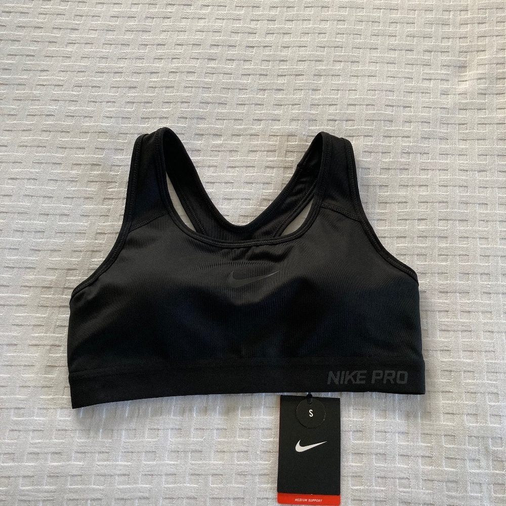 Nike pro padded sports bra S